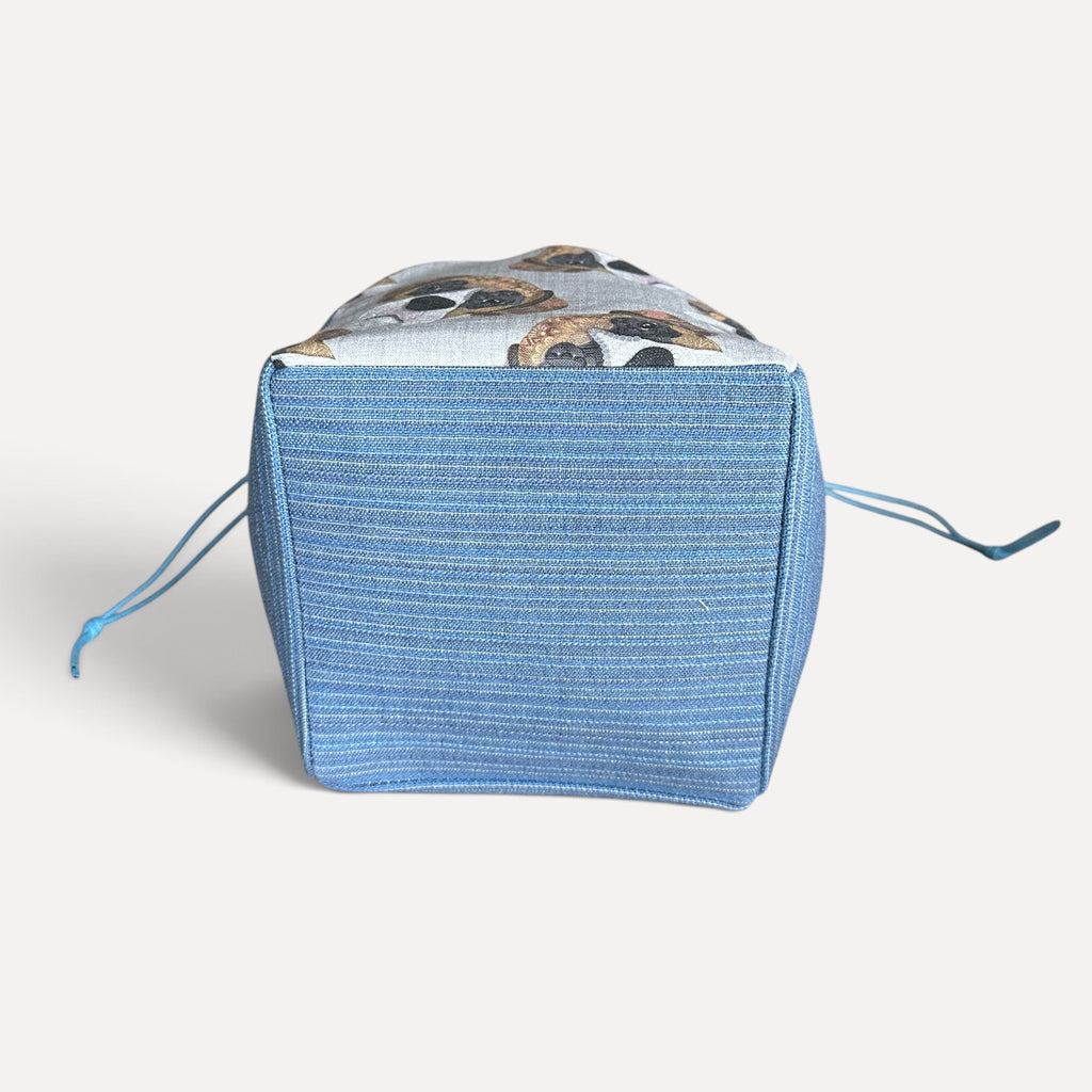 Boxer Dog Drawstring Storage Bag
