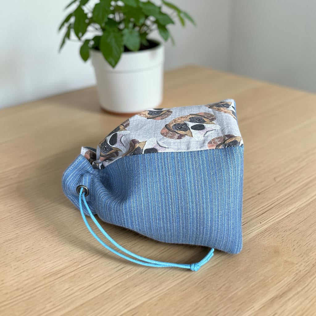 Boxer Dog Drawstring Storage Bag