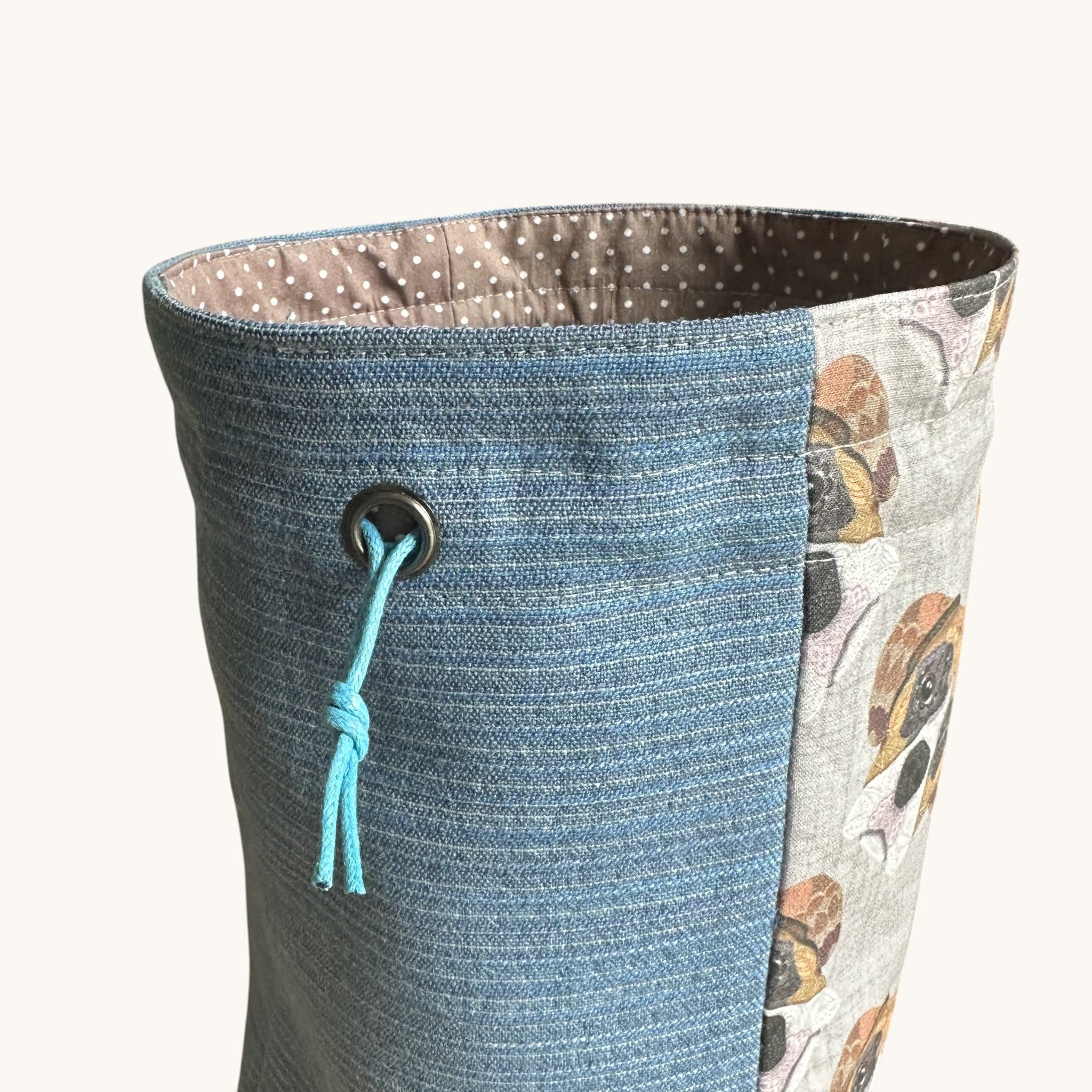 Boxer Dog Drawstring Storage Bag