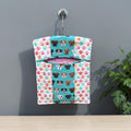 Boxer Dog Quilted Peg Bag – Pink or Turquoise
